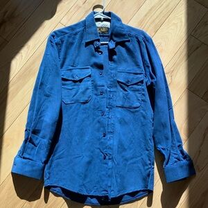 Vintage Christopher Dawes 100% Cotton Moleskin Button Down Shirt Men’s Medium